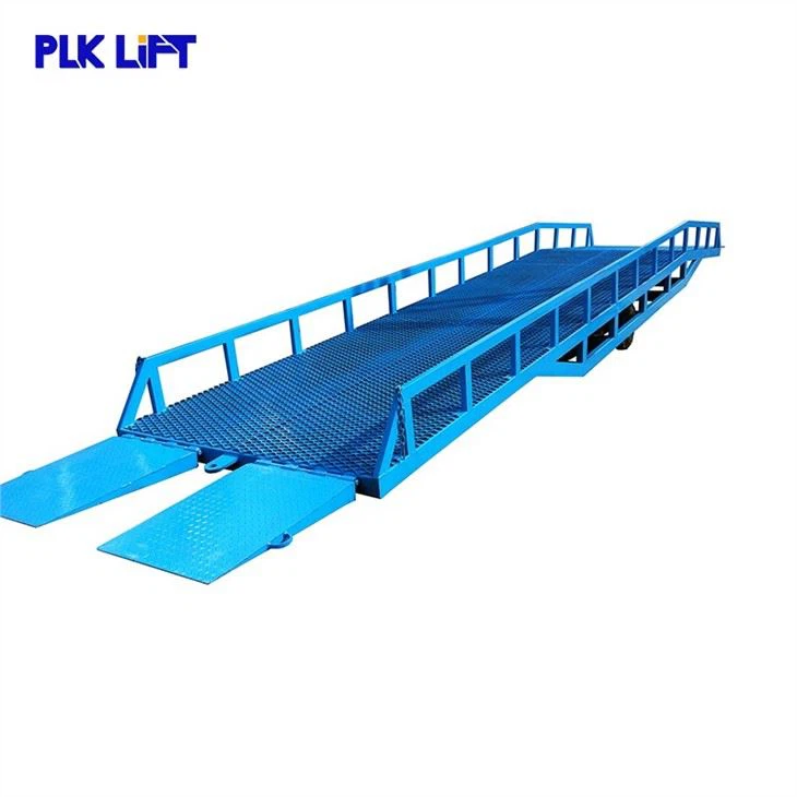 Electrical Portable Loading Dock Leveler Mobile Yard Ramp