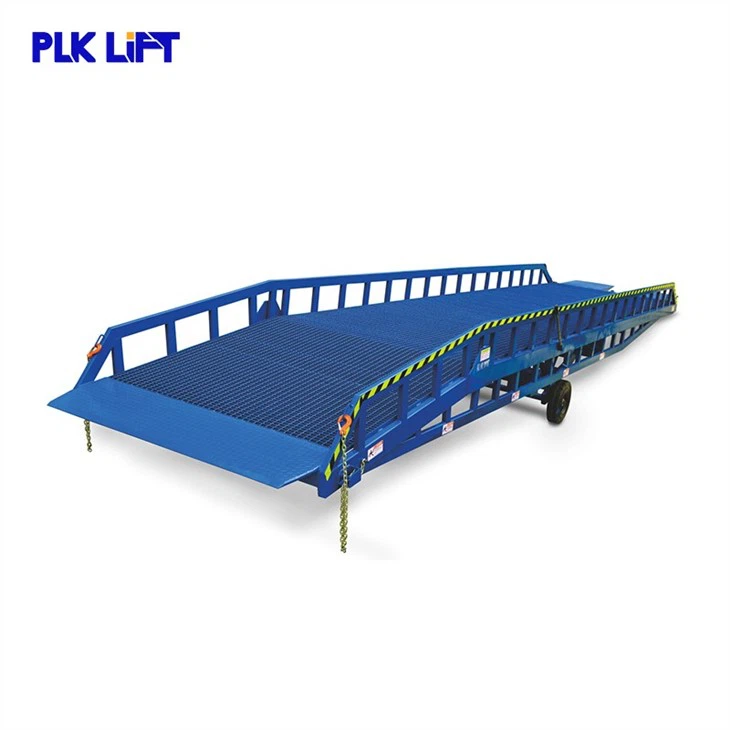 Electrical Portable Loading Dock Leveler Mobile Yard Ramp