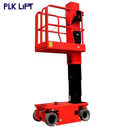 Teleskopisk vertikal søyle Aerial Mann Lift